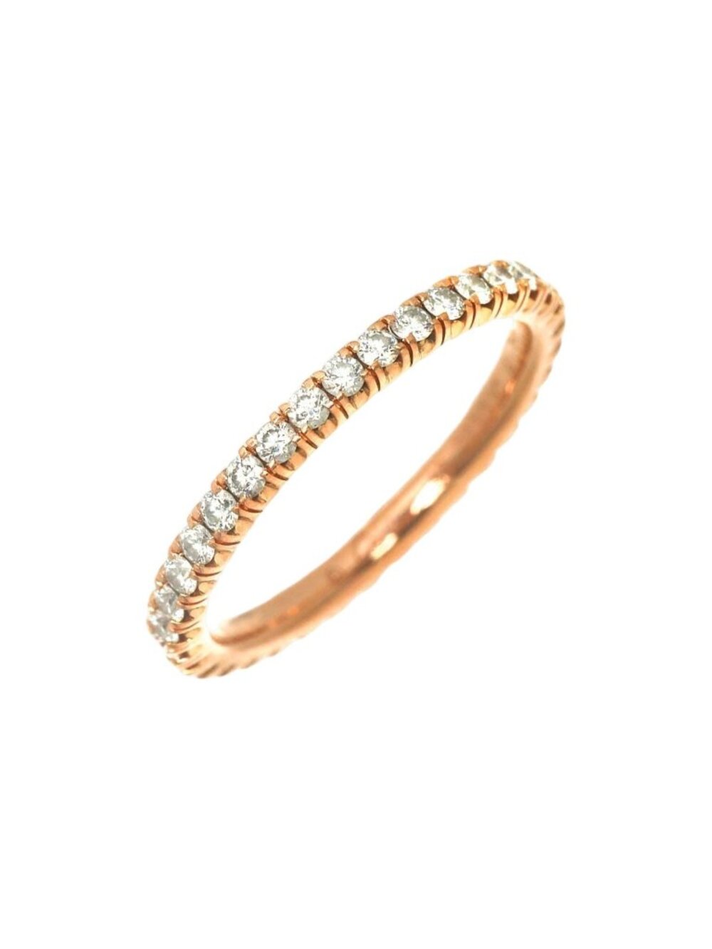 Cartier Etincelle 48 Ring Full Diamond 18K Pink Gold